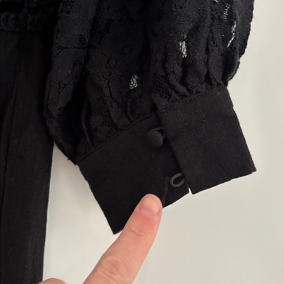 :Price Firm: Anthropologie Mixed Lace Crochet Duster - Picture 12 of 12